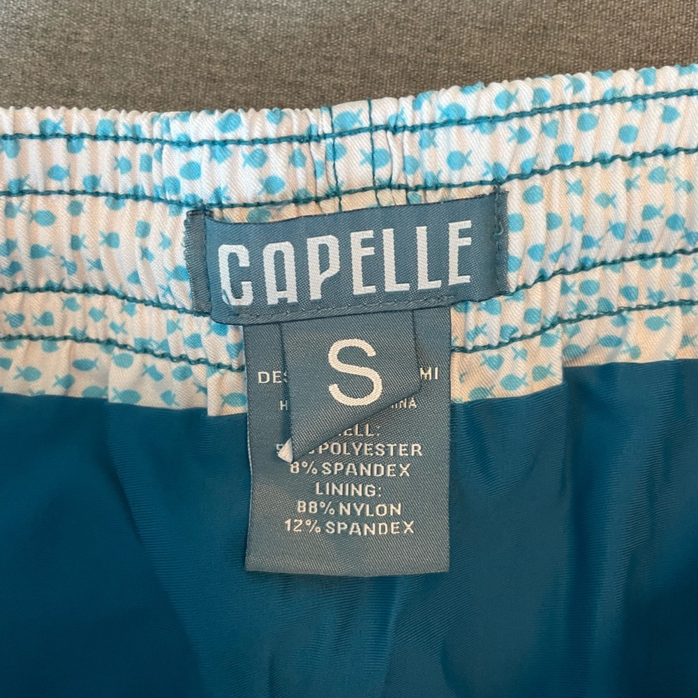 BLUE & WHITE HYBRID SWIM SHORT | Small - Picture 3 of 7